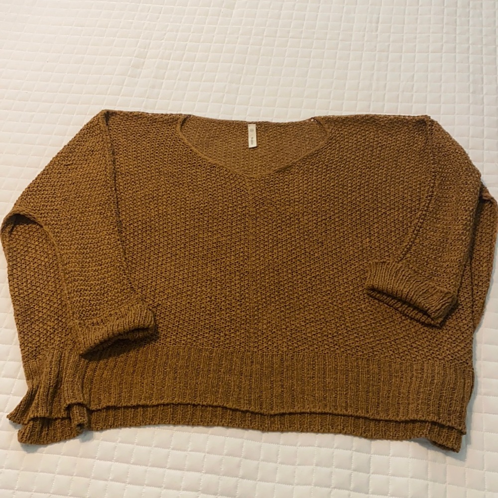 Wishlist Loose Sweater - Dark Brown